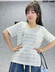 2120 S-0020- A. sọc cổ tim 00200