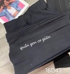 16043 Quần Gen bụng -00167-  ĐEN