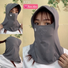 Khẩu trang chống nắng tia UV TRÙM - KT25