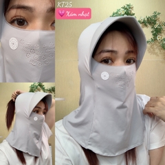 Khẩu trang chống nắng tia UV TRÙM - KT25