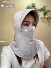 Khẩu trang chống nắng tia UV TRÙM - KT25