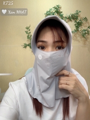 Khẩu trang chống nắng tia UV TRÙM - KT25