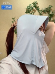 Khẩu trang chống nắng tia UV TRÙM - KT25