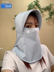 Khẩu trang chống nắng tia UV TRÙM - KT25