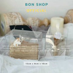 Hộp Mica Đựng Bánh Kem Mini