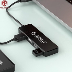 Bộ Chia USB Hub 4 Cổng USB 2.0 ORICO FL01-BK