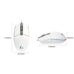 Chuột Gaming Logitech G102 Gen2 Lightsync