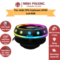Quạt Tản Nhiệt CPU Coolmoon UFOX LED RGB