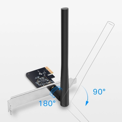 Bộ Chuyển Đổi Wi-Fi/ Card mạng Băng Tần Kép TP-LINK PCI Express AC600 Archer T2E