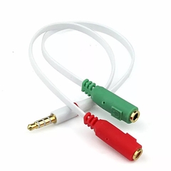 Dây Cáp Chia Audio 3.5mm Ra Mic & Loa
