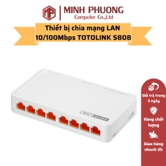 Thiết Bị Chia Mạng Lan TOTOLINK S808 8 Cổng