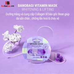 Mặt nạ Banobagi Stem Cell Whitening & Lifting set 10 miếng chính hãng