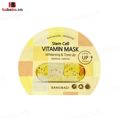 Mặt nạ Banobagi Stem Cell Whitening & Tone Up set 10 miếng chính hãng