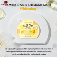 Mặt nạ Banobagi Stem Cell Whitening & Tone Up set 10 miếng chính hãng