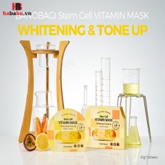 Mặt nạ Banobagi Stem Cell Whitening & Tone Up set 10 miếng chính hãng