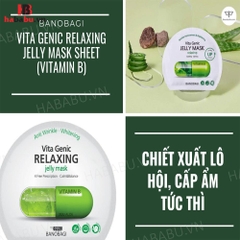 Mặt nạ Banobagi Genic Jelly Mask Vitamin B set 10 miếng chính hãng