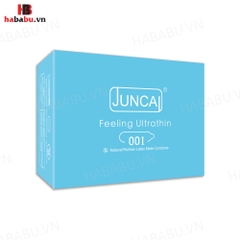 Bao cao su Juncai Frosty hộp 10 chiếc kéo dài thời gian chính hãng