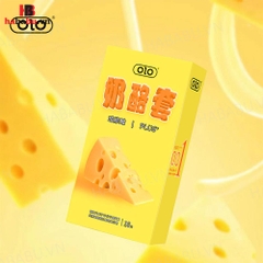Bao cao su Olo Cheese Plus hộp 10 chiếc siêu mỏng chính hãng