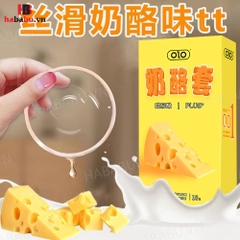 Bao cao su Olo Cheese Plus hộp 10 chiếc siêu mỏng chính hãng