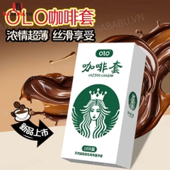 Bao cao su Olo Coffee Starbucks hộp 10 chiếc siêu mỏng chính hãng