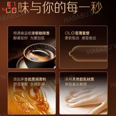 Bao cao su Olo Coffee Starbucks hộp 10 chiếc siêu mỏng chính hãng