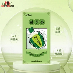 Bao cao su Olo Dầu Gió hộp 10 chiếc siêu mỏng chính hãng
