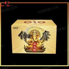 Bao cao su Olo Gama Voi Vàng Gân Bi hộp 10 chiếc chính hãng