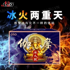 Bao cao su Olo Gama Voi Xanh kéo dài thời gian hộp 10 chiếc chính hãng
