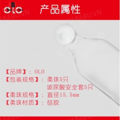 Bao cao su Olo Growth Soft Bead siêu mỏng hộp 10 chiếc chính hãng