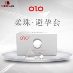 Bao cao su Olo Growth Soft Bead siêu mỏng hộp 10 chiếc chính hãng