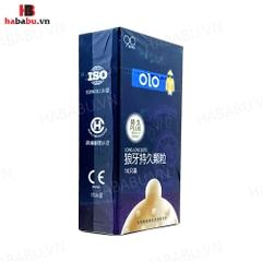 Bao cao su Olo Long Love Dots hộp 10 chiếc kéo dài thời gian chính hãng