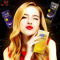Bao cao su Olo Long Love Dots hộp 10 chiếc kéo dài thời gian chính hãng
