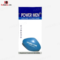 Bao cao su Powermen Viagra hộp 12 chiếc kéo dài thời gian chính hãng