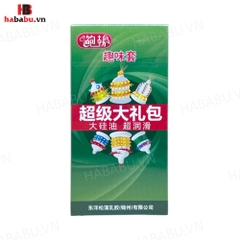 Bao cao su tăng khoái cảm Runbo Extra hộp 6 chiếc chính hãng