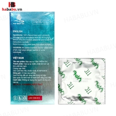 Bao cao su Tâm Thiên Chí  Ice hộp 10 chiếc kéo dài thời gian chính hãng