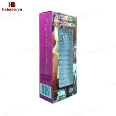 Bao cao su đôn dên Crystal Condom Gai Nhỏ tăng kích thước chính hãng