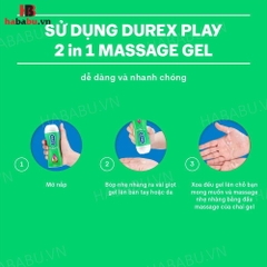 Gel bôi trơn Durex Play Massage 2in1 200ml chính hãng