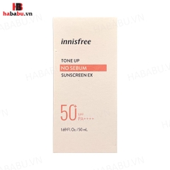 Kem chống nắng Innisfree Tone Up No Sebum SPF50+ 50ml chính hãng