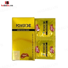 Tăng cường sinh lý Power X Dâm Dương Hoắc hộp 2 viên sủi cho nam chính hãng