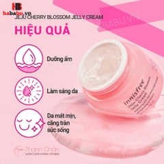 Kem Innisfree Jeju Cherry Blossom Jelly Cream 50ml chính hãng