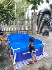 bể bơi mini kích thước 1.3x1.3x0.6