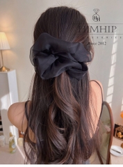 Dây Cột Tóc Scrunchies Vải Voan Thanh Lịch