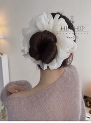 Dây Cột Tóc Scrunchies Vải Voan Thanh Lịch