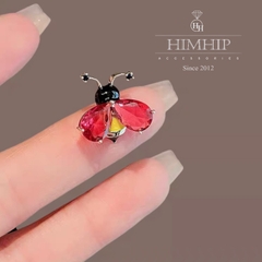 Pin Cài Cúc Hình Con Ong Thợ Đáng Yêu 1.5*1.6cm