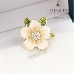 Pin, Cài Áo Hoa Trà Thanh Lịch 2cm