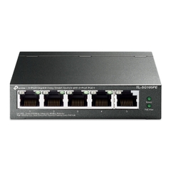 5-Port Gigabit Easy Smart Switch with 4-Port PoE+ TP-Link TL-SG105PE