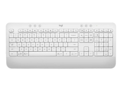 Bàn phím không dây Logitech K650 Signature Bluetooth Wireless màu trắng (Off-white)