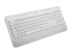 Bàn phím không dây Logitech K650 Signature Bluetooth Wireless màu trắng (Off-white)