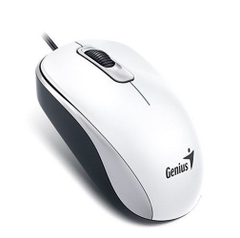 Chuột Genius DX-110 (1000dpi, Có dây) trắng