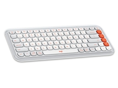 Bàn phím không dây Logitech POP ICON Keys màu trắng (OFF-WHITE)